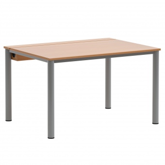 EDV-Tisch, 120x90 cm (B/T), 72 cm hoch, Holzkabelkanal mit Deckel, EDV-Tisch, 120x90 cm (B/T), 72 cm hoch, Holzkabelkanal mit Deckel,